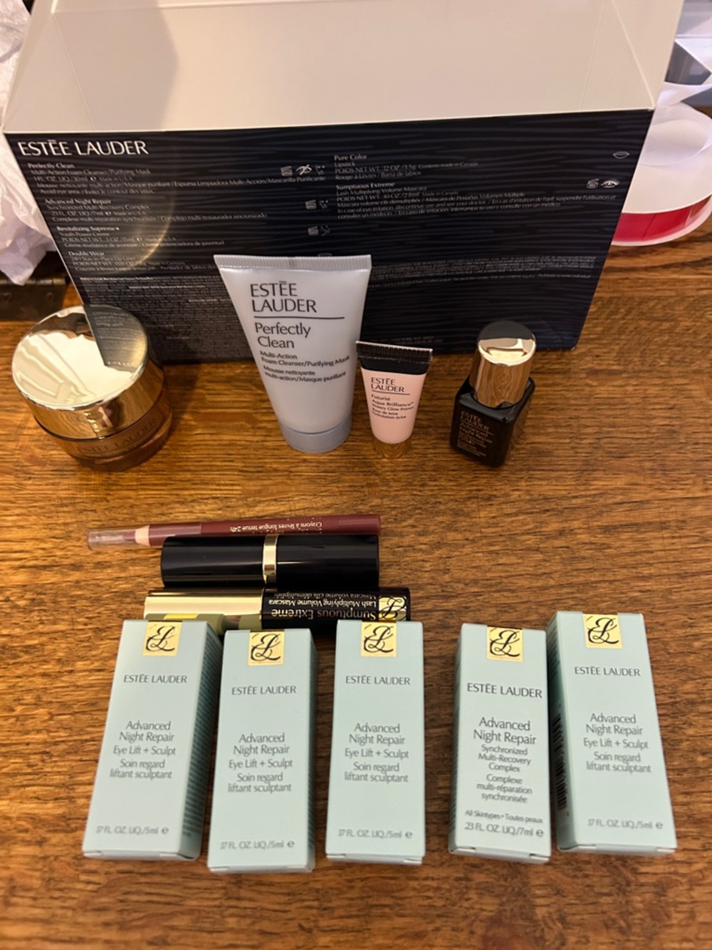 Estee Lauder Makeup & Skincare Set of 12 items NIB